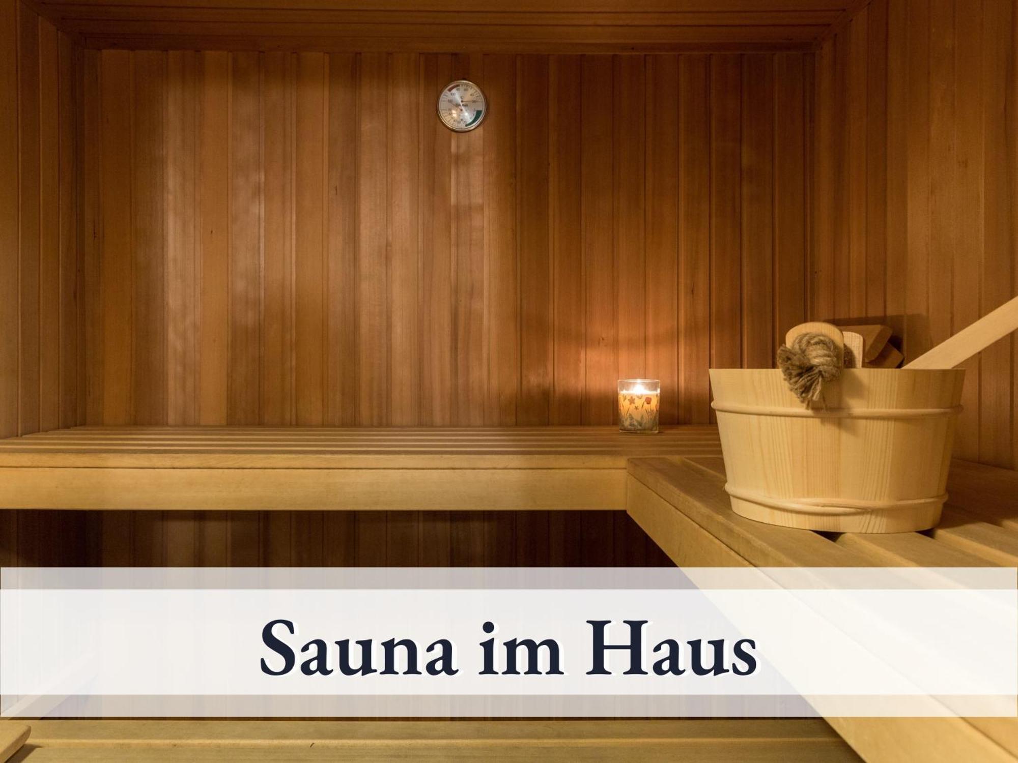 Blumenvilla 1 Mit Begehbarer Dusche, Sauna Und Garten Schneverdingen Kültér fotó